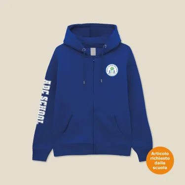 Felpa zip taglie bambino